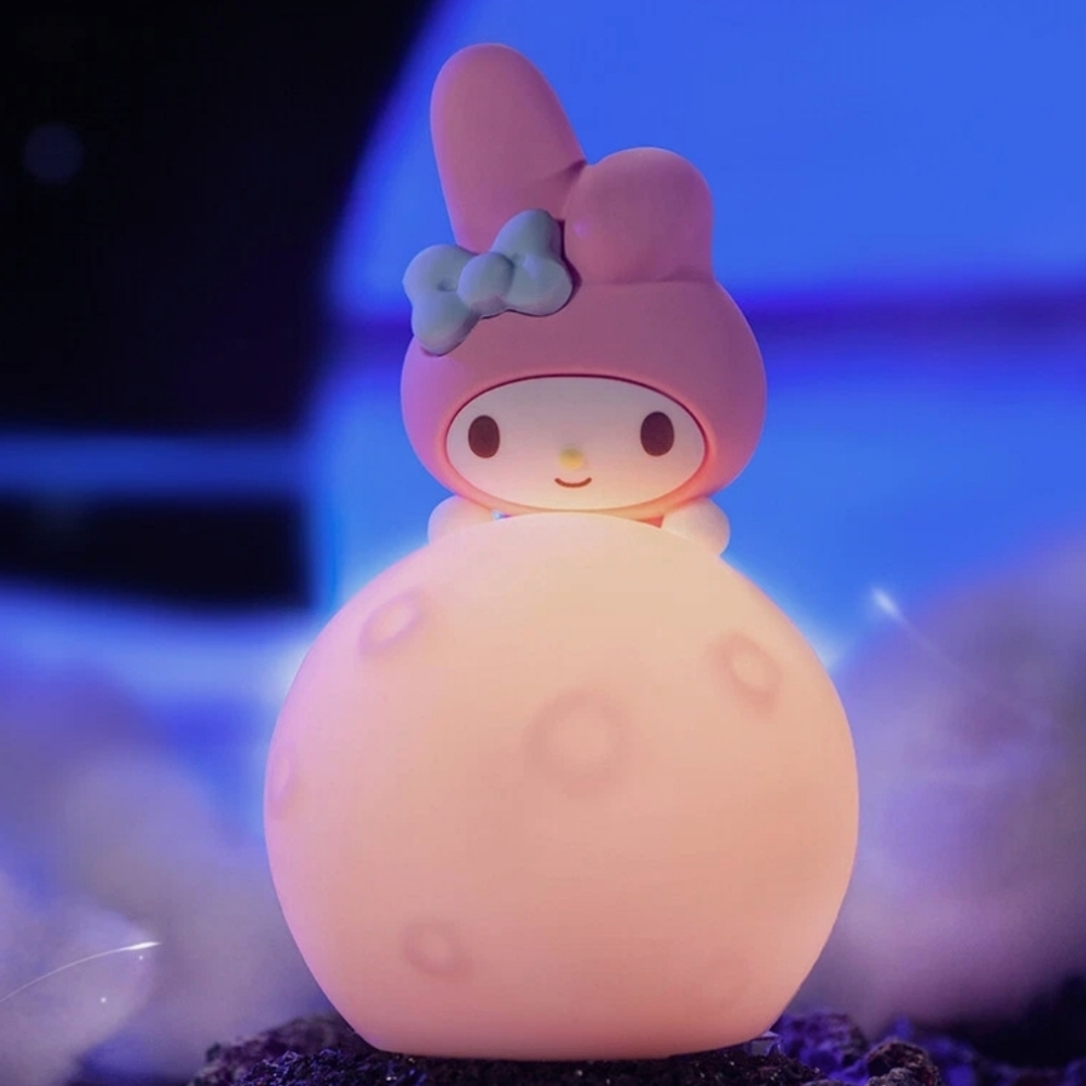 Sanrio My Melody Moon Lamp Batter Night Light